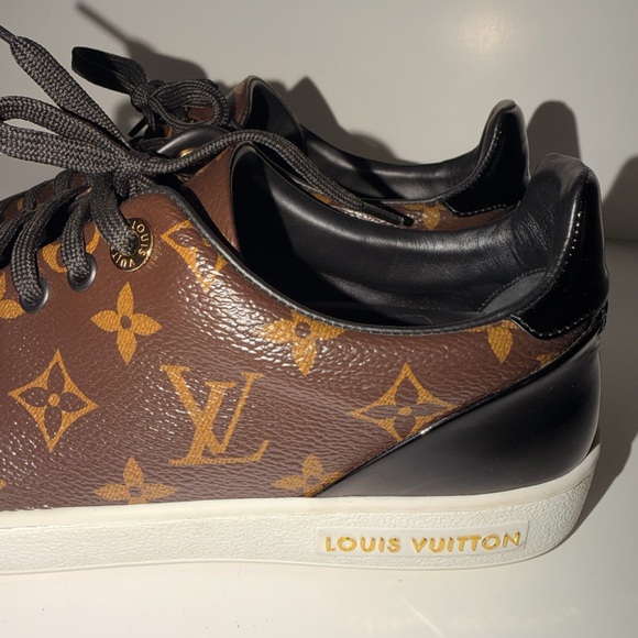Louis Vuitton Brown Monogram Low-Top Sneakers - Picture 5 of 8